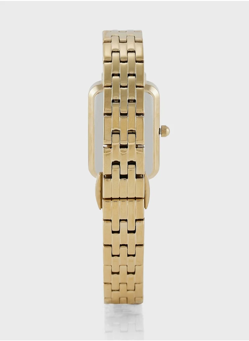 دانيال ولينغتون Quadro Steel Strap Analog Watch