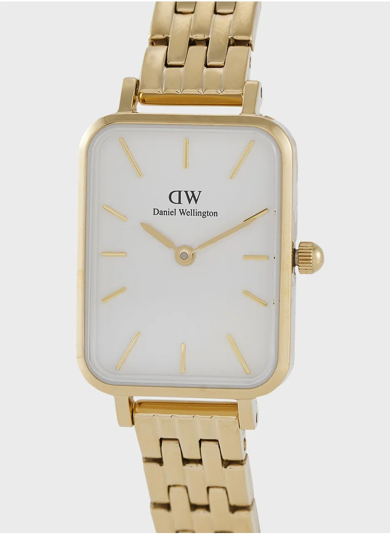 دانيال ولينغتون Quadro Steel Strap Analog Watch