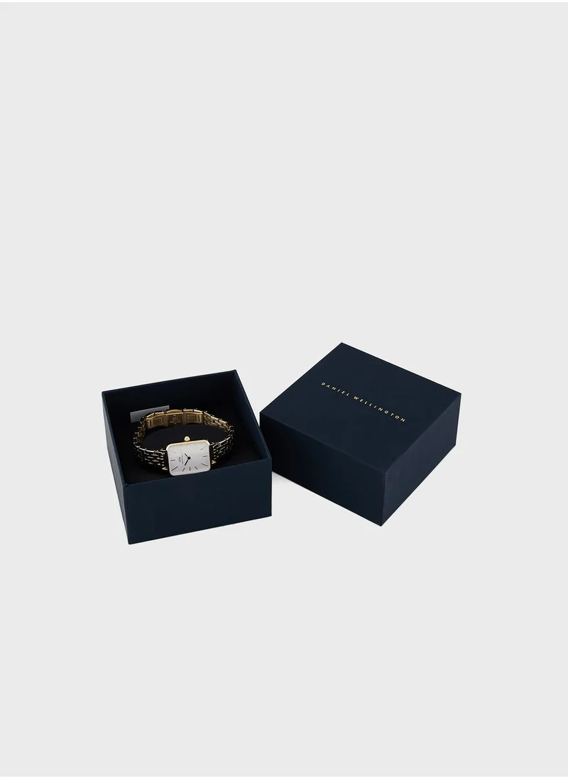 دانيال ولينغتون Quadro Steel Strap Analog Watch