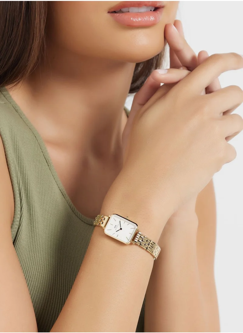 دانيال ولينغتون Quadro Steel Strap Analog Watch