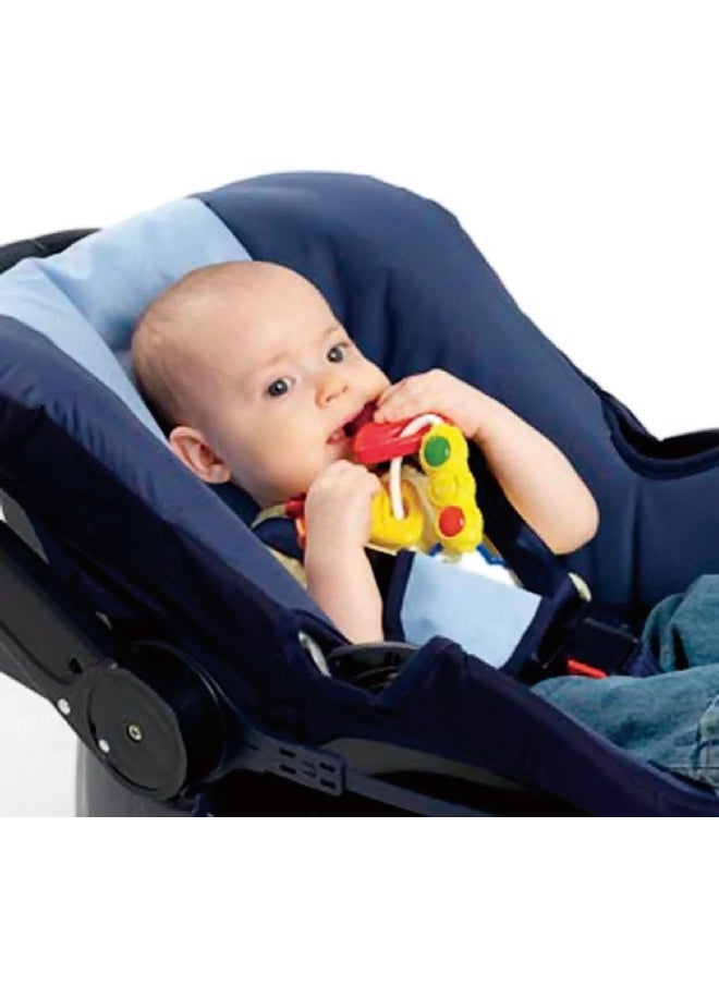 Advanced Play 2In1 Light & Rattle Keys Baby Teether, Sensory & Teething Relief Toy For Infants Flashing Lights For Visual Stimulation, Rattling Sound, Easy To Grasp, Fine Motor Skills, Baby Toys, Bpa-Free, 0M+  - Image 2
