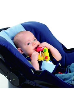 HOLA Hola 2in1 Light & Rattle Keys Baby Teether, Sensory & Teething Relief Toy for Infants Flashing Lights for Visual Stimulation, Rattling Sound, Easy to Grasp, Fine Motor Skills, Baby Toys, BPA-Free, 0M+  - Image 2