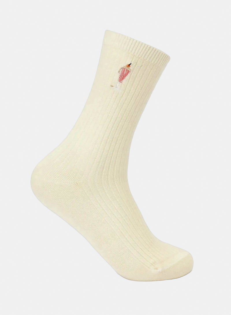 Carina Ice Cream Printed Socks - 2 Pairs - Image 3