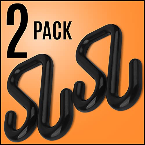 IMPRESA Lineman Bucket Hooks - Utility Bucket Hooks & Tool Apron Support - Ergonomic Climber Tool Bag Access - Regular, Black Nylon, 2-Pack, 5144h - Image 5