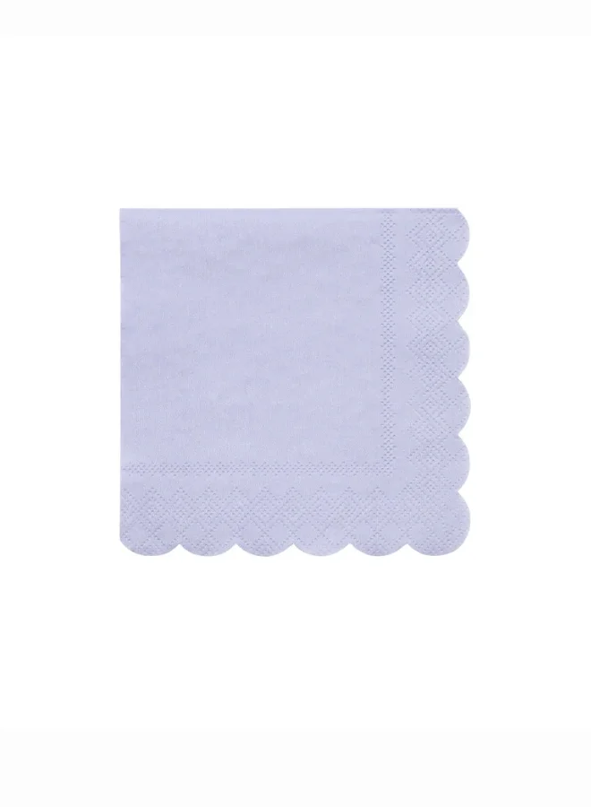 Meri Meri Blue Simply Eco Small Napkins