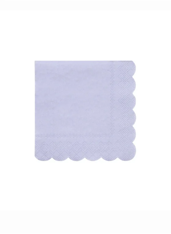 Meri Meri Blue Simply Eco Small Napkins