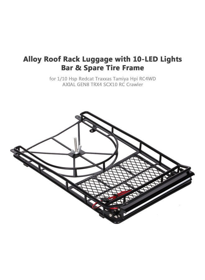 NIBEMINENT Alloy Roof Luggage Rack 29x3.5x16cm - Image 4