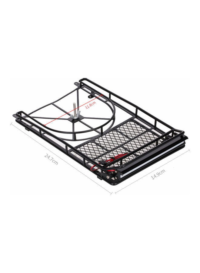 NIBEMINENT Alloy Roof Luggage Rack 29x3.5x16cm - Image 2