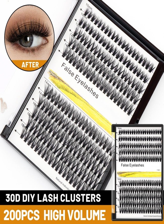 فاياتور →مجموعة رموش صناعية من فاياتور 7D/10D/20D/30D/40D/50D، 200 قطعة، تجعيد D، 10-18 مم، رموش منك مختلطة، رموش صناعية طبيعية، أدوات مكياج للرموش الفردية (30D-12 مم-14 مم مختلطة) - Image 5