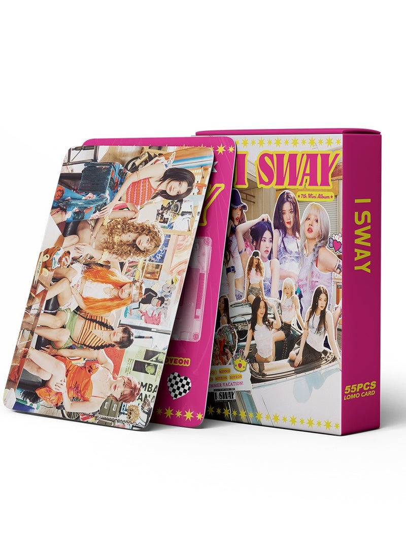 NIBEMINENT 55 Pcs Kpop (G)I-DLE I SWAY Lomo Cards Card For Fans Collection Gifts - Image 3