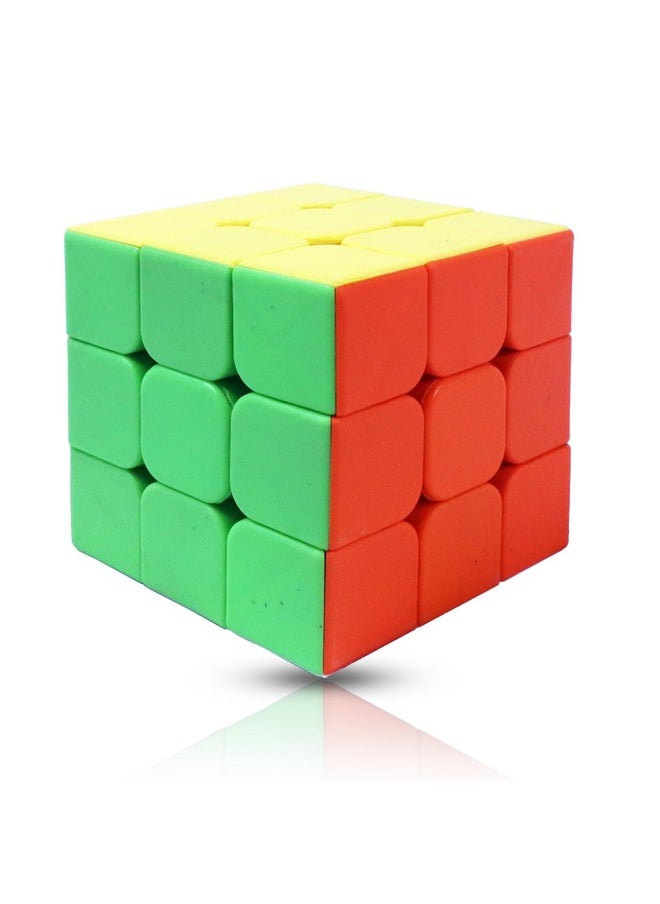 Toyshine Toyshine High Stability Stickerless - 3X3X3 Speed Cube, Multi Color, Kids and Professionals  - Image 1