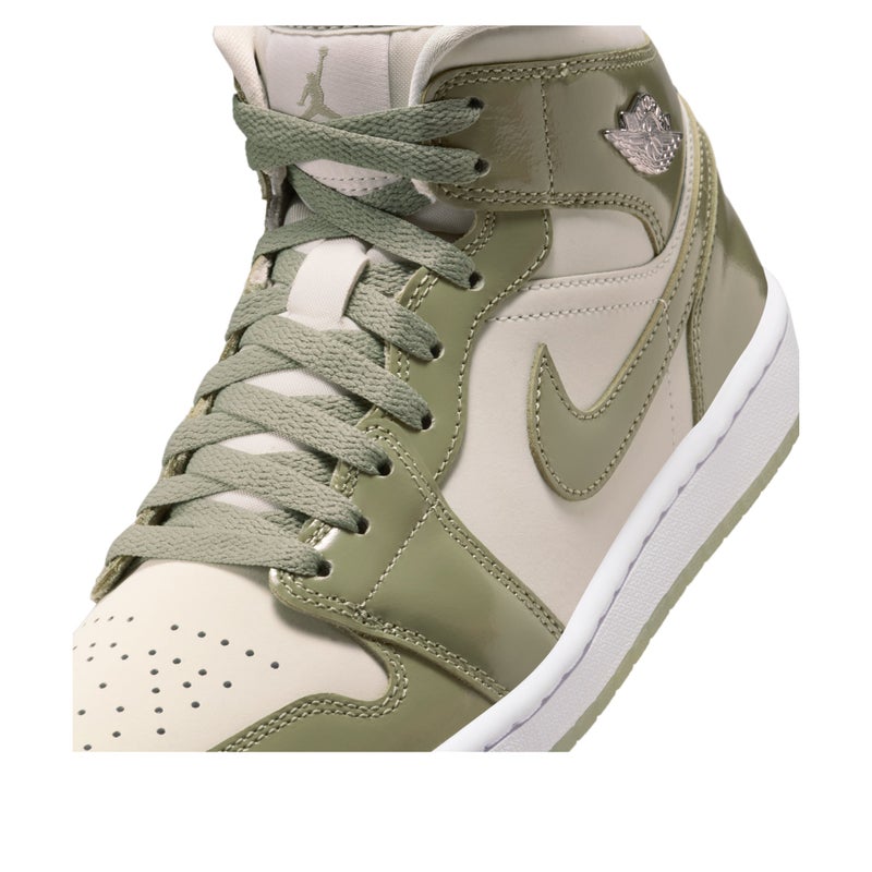 Jordan (WMNS) Air Jordan 1 Mid SE 'Sea Glass Oli Green' - Image 5