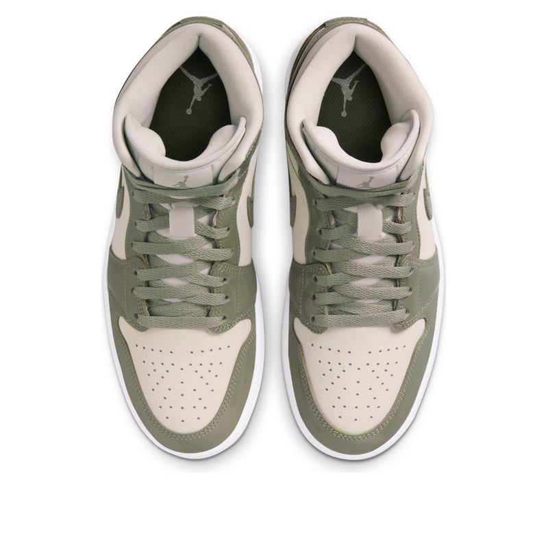 Jordan (WMNS) Air Jordan 1 Mid SE 'Sea Glass Oli Green' - Image 2