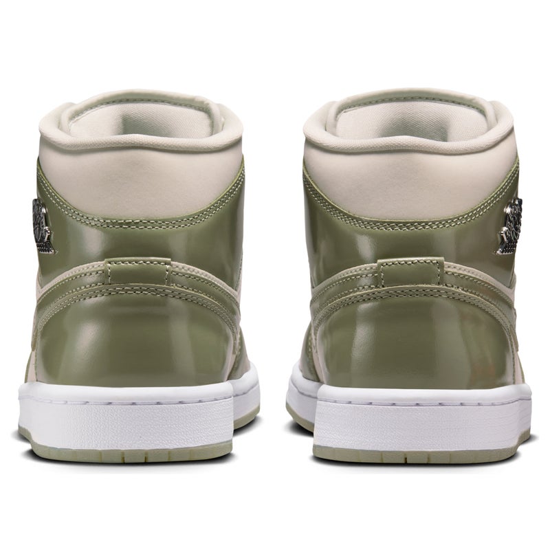 Jordan (WMNS) Air Jordan 1 Mid SE 'Sea Glass Oli Green' - Image 3