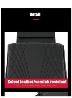 GUDOO Car Central Control Armrest Memory Foam Armrest Heightening Pad Lengthened Central Armrest Box Pad  Car Accessories Black  - Image 3