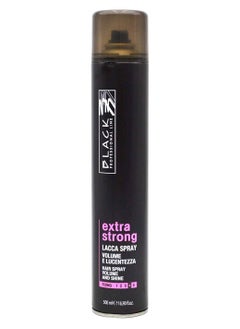 Black Extra Strong Hair Spray 500Ml 