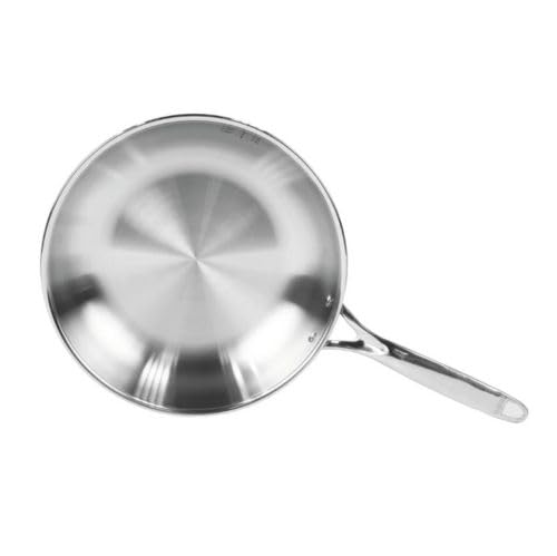 Cristel CastelPro Ultraply 11 Stainless Steel Frying Pan 5Ply construction - Image 3
