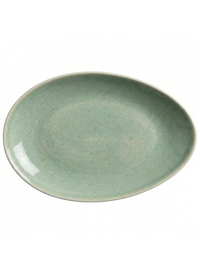 Ariane Premium Fine Porcelain Plate Pattle Green - Image 1