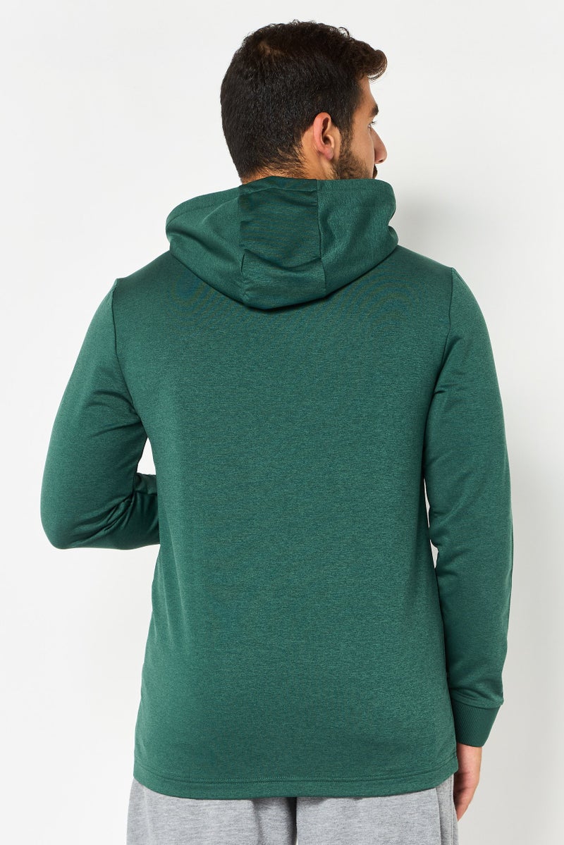 LACOSTE Men Sportswear Fit Long Sleeve Outdoor Hoodie, Green - Image 4