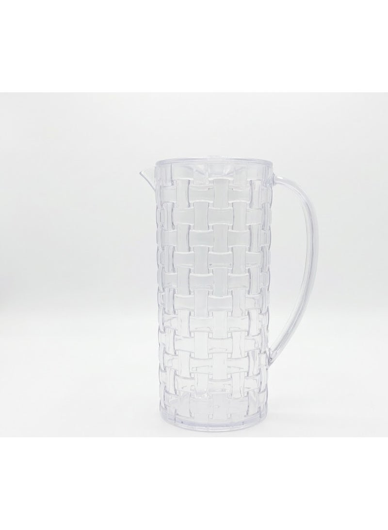 Large acrylic decanter – clear and elegant for easy serving of drinks HR (clear) - Image 2