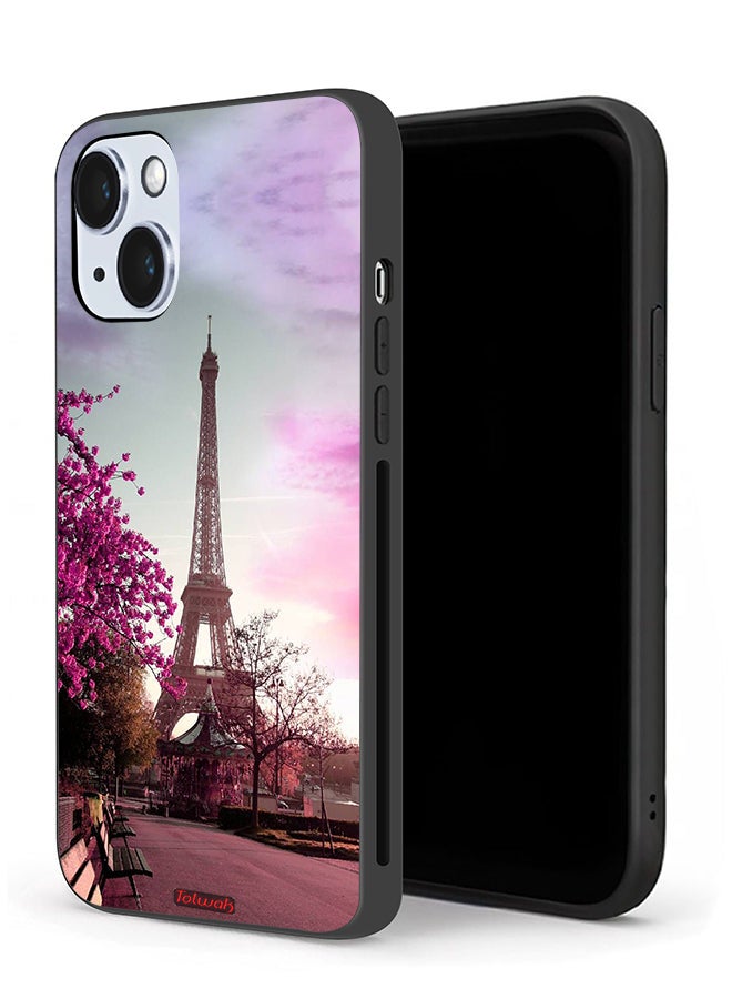 Tolwak Apple iPhone 14 Plus Protective Case Eiffel Tower - Image 1
