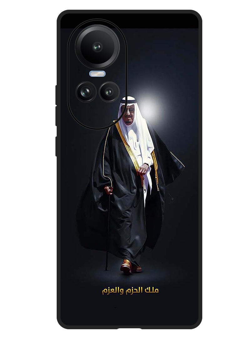 Theodor Protective Case Anti Scratch Shock Proof Bumper Cover For Oppo Reno 10/10 Pro King Salman - Image 1