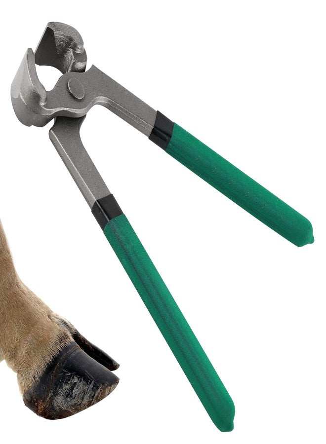 Epidioxi Goats Hoof Nipper 8" Carbon Steel Farrier Tool Multi-Purpose Hoof Trimmers with Plastic Grips for Cattle Sheeps Horses (8in. Green) - Image 1