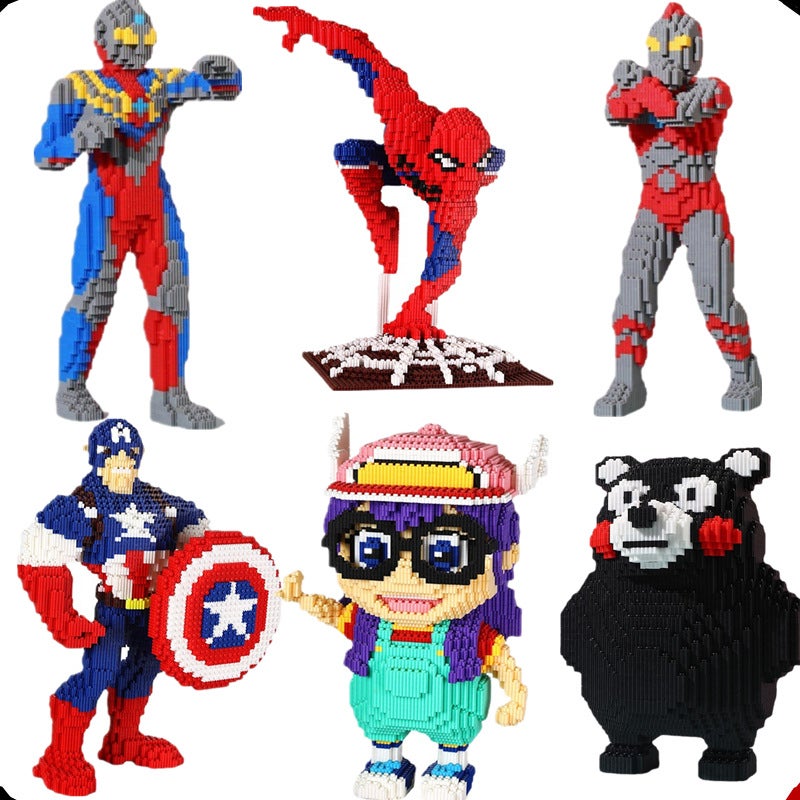 Children'S Toys Boys Stall Assembling Building Blocks Assembling Construction Toys Girls Educational Space Thinking Toys - Image 3