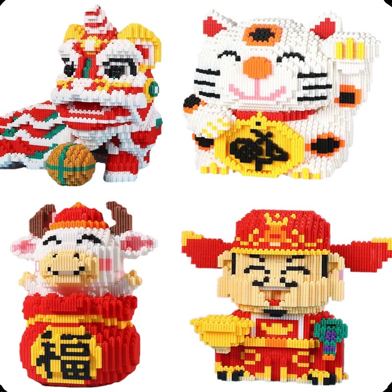 Children'S Toys Boys Stall Assembling Building Blocks Assembling Construction Toys Girls Educational Space Thinking Toys - Image 2