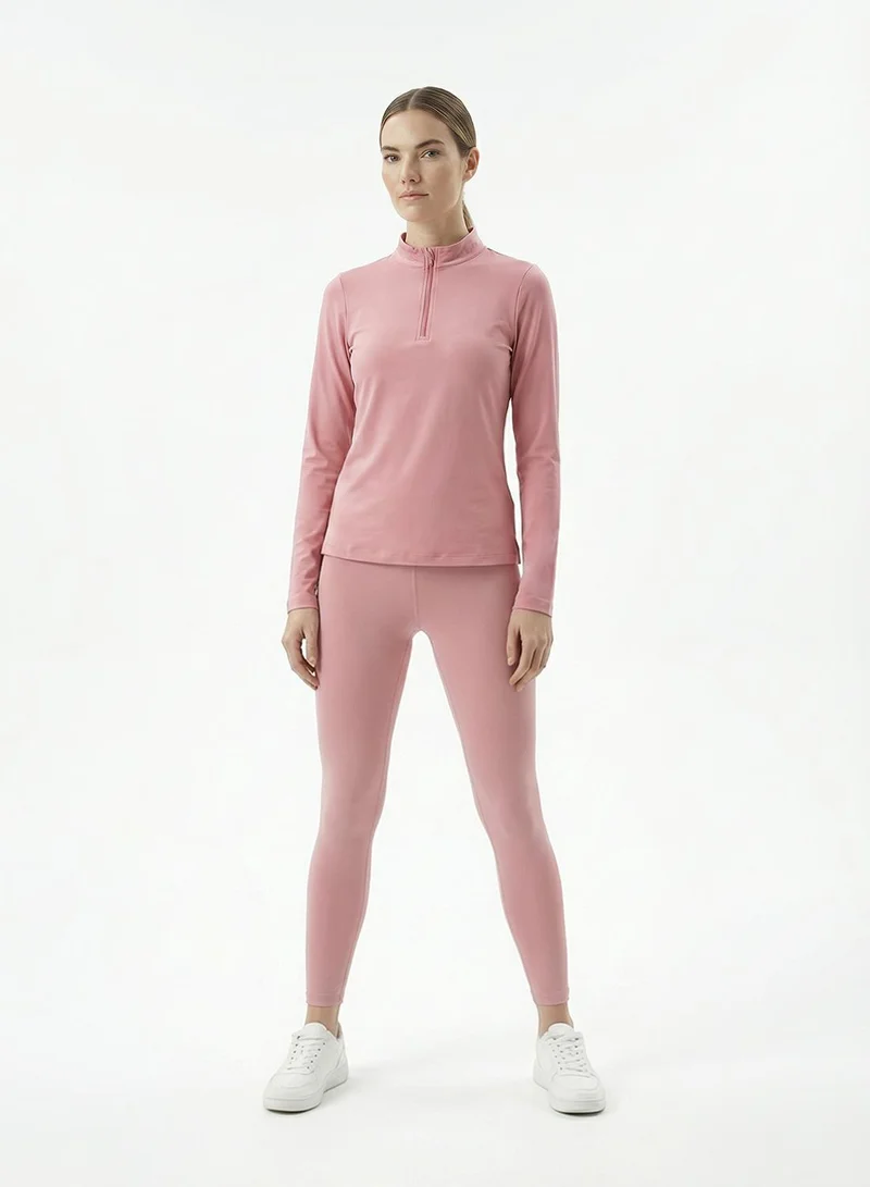 كارديو باني Women's Active Half Zip Training Top