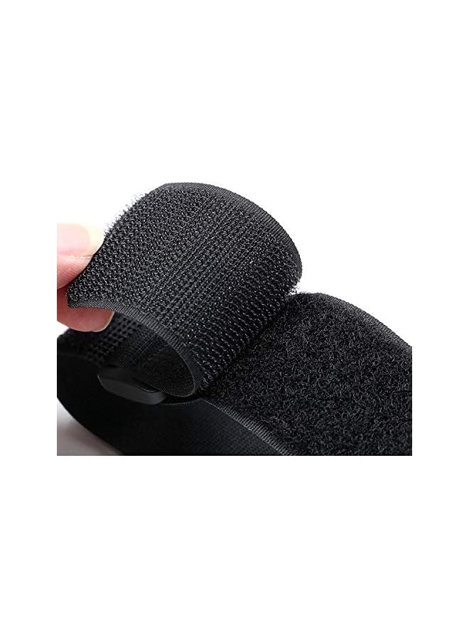 ENVISIONED ENVISIONED Reusable Cinch Straps 2" x 40" - 6 Pack, Multipurpose Strong Gripping, Quality Hook and Loop Securing Straps (Black)  - Image 4