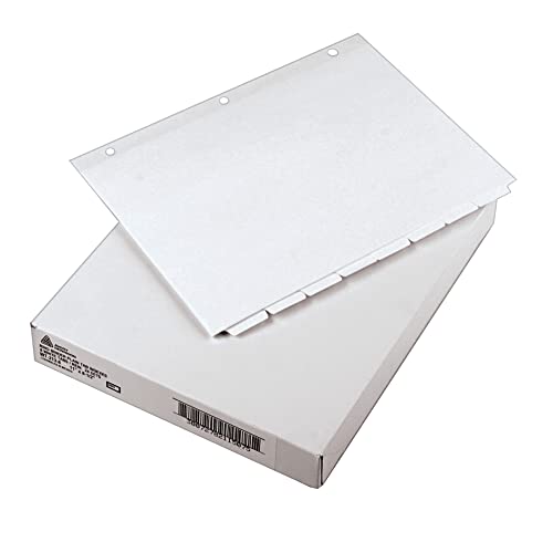 AVERY فواصل مجلدات أيفري 8-tabs، علامات فارغة قابلة للكتابة، 24 مجموعة (11507) - Image 1