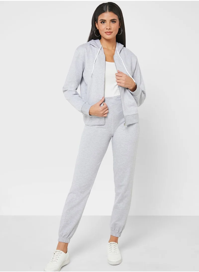 Ginger Basics Essential Zip Through Hoodie