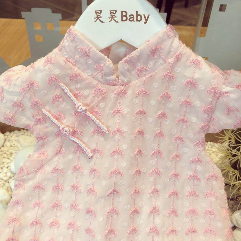 Chinese Cheongsam Dress for Baby Girls - Image 2