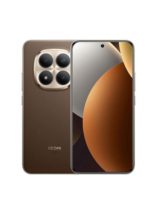 Xiaomi Redmi Note 15 Pro+ Dual SIM 5G Mocha Brown 12G RAM 512GB with 2 Pin adaptor - Global Version - Image 1