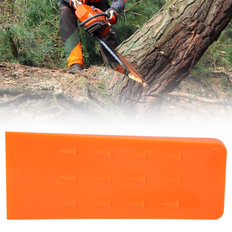 8in Tree Felling Wedges for Logging Falling Cutting Cleaving Woodworking Tool Orange - Image 5