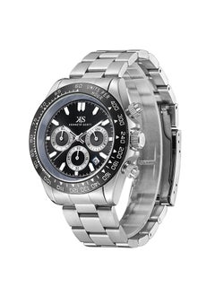 KENNETH SCOTT Kenneth Scott Men's Black Dial Multi fn Watch - K23123-SBSB  - Image 2