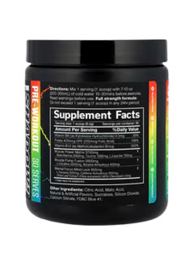 JNX Sports, The Shadow Pre-Workout, Sour Candy, 9.9 oz (282 g) - Image 2