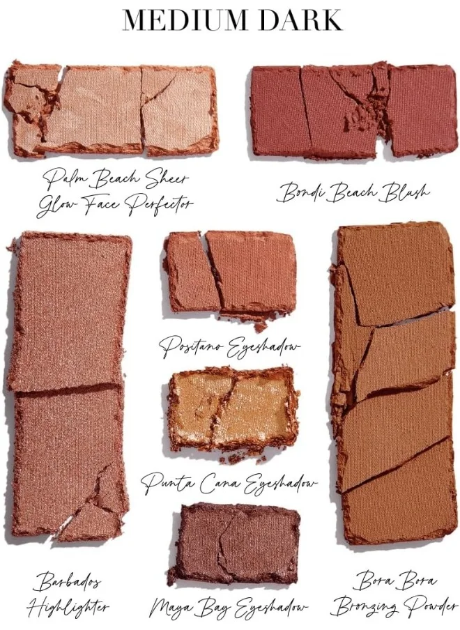 سيات Brazilian Glow Face Palette Medium Dark
