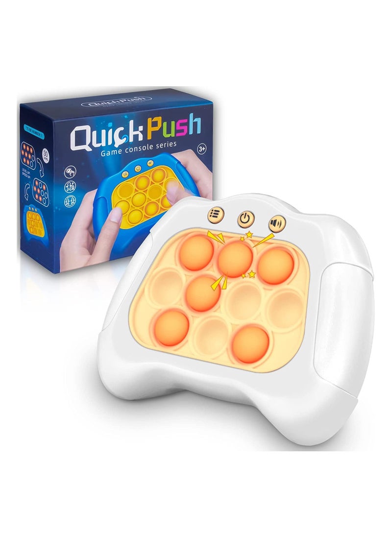 Generic - Quick Push Pop Fidget Toys Handheld Game Console for Kids, Quick Push Game Light Up Pop Pro Toy, Sensory Autism Toy for Boys & Girls for Stress Relief and Anti-Anxiety - Image 1