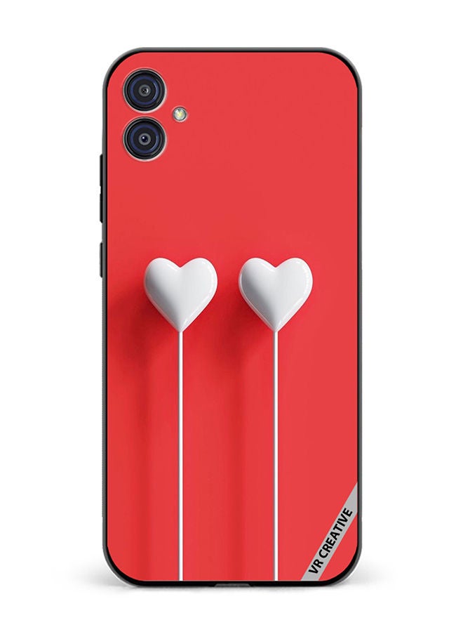 VR CREATIVE Protective Case Cover For Samsung Galaxy M04/F04 Couple Design Multicolour - Image 1