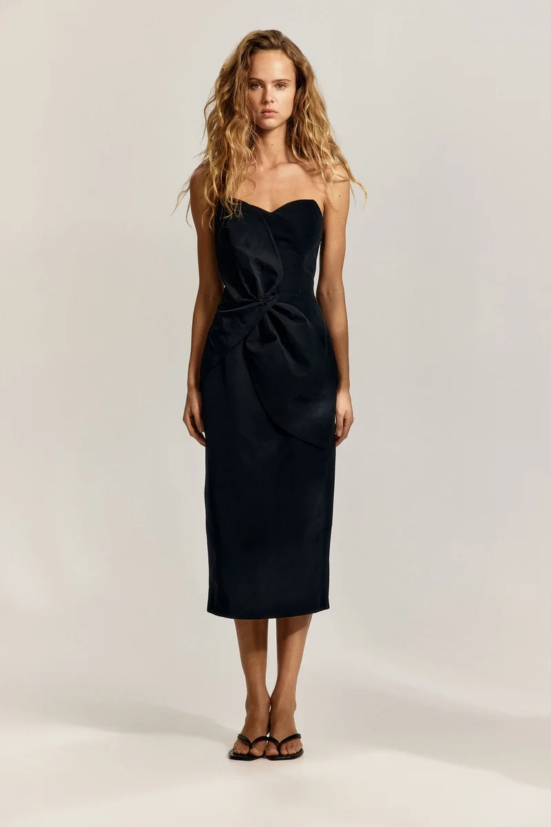 H&M Bow-front pencil dress