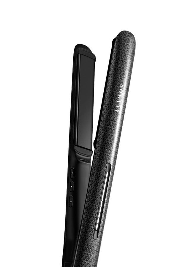 sokany Professional Ceramic Hair Straightener & Curler 2-in-1 with Ionic Technology, 230°C High Heat with 60 Min Auto-off Protection Black - Image 2