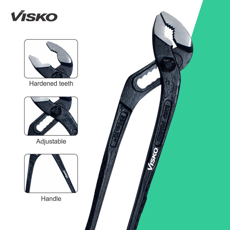 Visko Tools VISKO 222 10 Slip Joint Water Pump Plier - Image 2