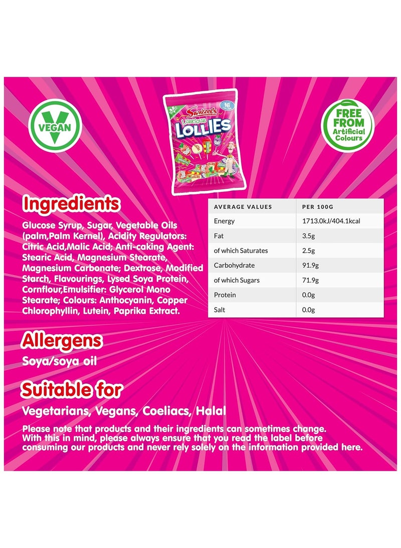 Swizzels Luscious Lollies 176g - Image 2