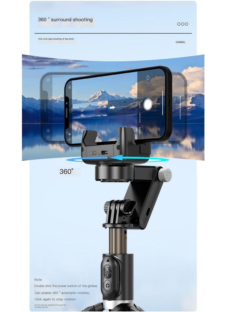 360 Rotation Following Shooting Mode Gimbal Stabilizer Selfie Stick Tripod Gimbal For iPhone Phone Smartphone Live Photography - pzsku/Z9B46C1F033B33D9CBB8EZ/45/_/1738750360/2b5fe68d-de5e-45b3-b8fd-c35cb15881cb