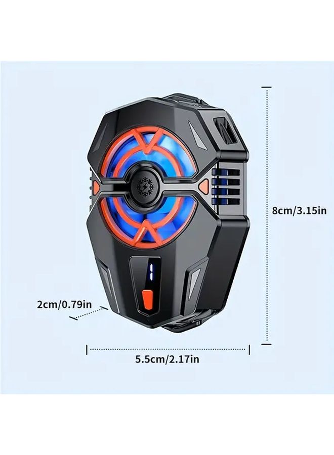 Universal Phone Cooler With Digital Display 4 Finger Cots J20 Style USB Plug In - Image 2