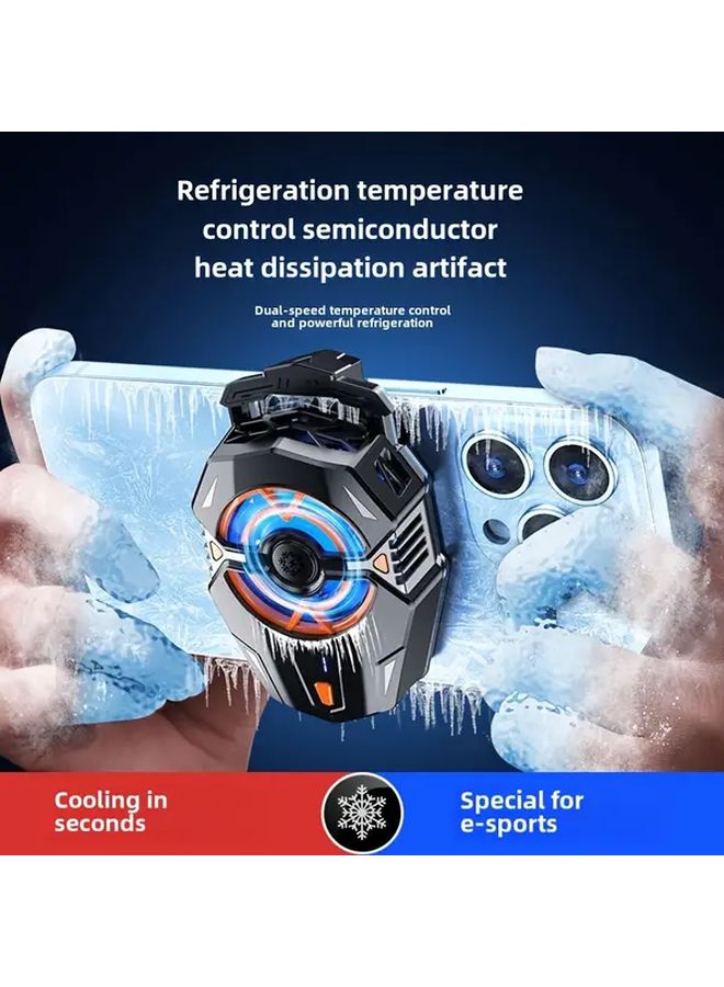 Universal Phone Cooler With Digital Display 4 Finger Cots J20 Style USB Plug In - Image 4