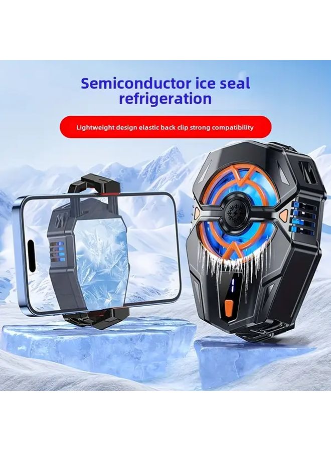 Universal Phone Cooler With Digital Display 4 Finger Cots J20 Style USB Plug In - Image 1