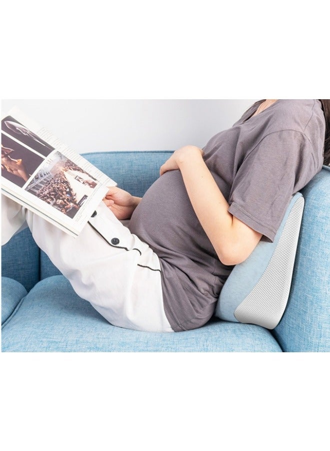 Wedge Pregnancy Pillow | Memory Foam Pregnancy Pillow for Sleeping, Back, Knees and Legs | Maternity Wedge Pillow for Belly Support - Image 4